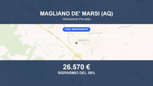 Immobile in asta di 420 m² in vendita a Magliano de' Marsi