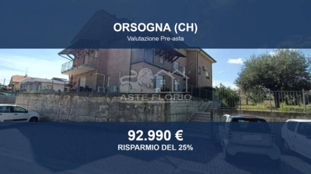 Immobile in asta di 139 m², box auto in vendita a Orsogna