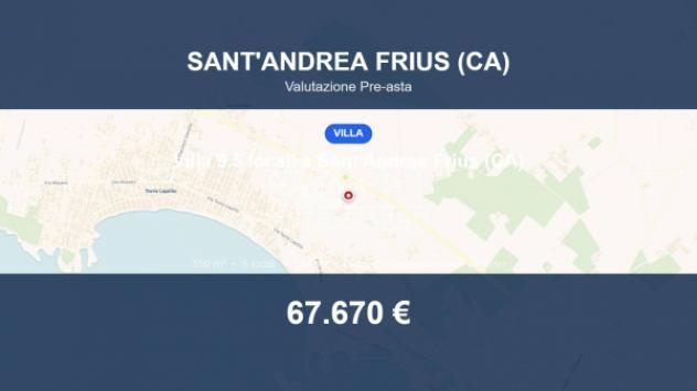 Immobile in asta di 150 m² con più di 5 locali in vendita a Sant'Andrea Frius