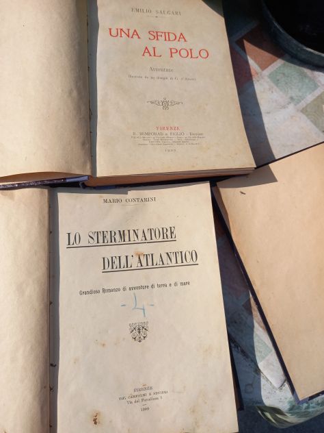 libri antichi anni 1900