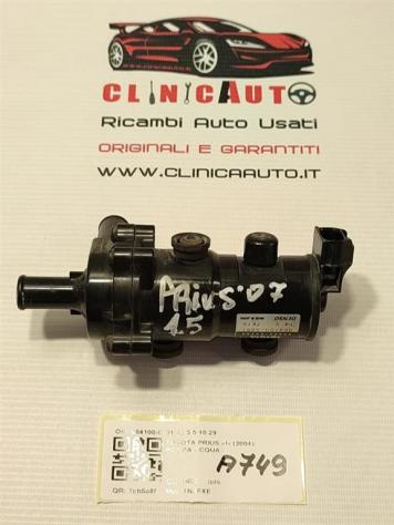 POMPA ACQUA TOYOTA Prius 1° Serie 064100-0951 1NZFXE gas 1497 (9704) - Foto 2