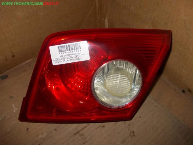 FANALE POST. PARTE INT. D. CHEVROLET LACETTI (J200)  Parti elettriche  Fanaleria  Fanali  Fanale post. sx. CHEVROLET - LACETTI - 01-03-2005 - 01-12-20