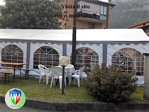 Tendoni Gazebo per ristoro, mensa aziendale, mensa pubblica - Foto 9