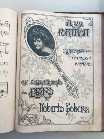 Vecchio libro di musica - Foto 6