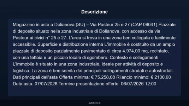 Immobile in asta di 4974 m² in vendita a Dolianova - Foto 10