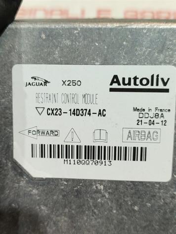 CENTRALINA AIRBAG JAGUAR XF Serie CX23-14D374-AC 224DT (1115) - Foto 2
