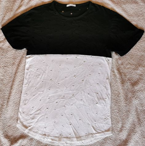 Maglia t-shirt da uomo a lavorazione traforata Berna