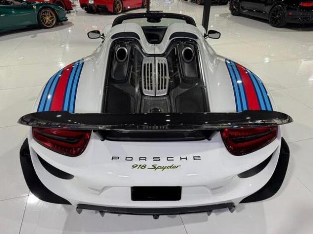 PORSCHE 918 SPYDER WEISSACH V8 652KW(887PS) MARTINI RACING rif. 22737064 - Foto 5