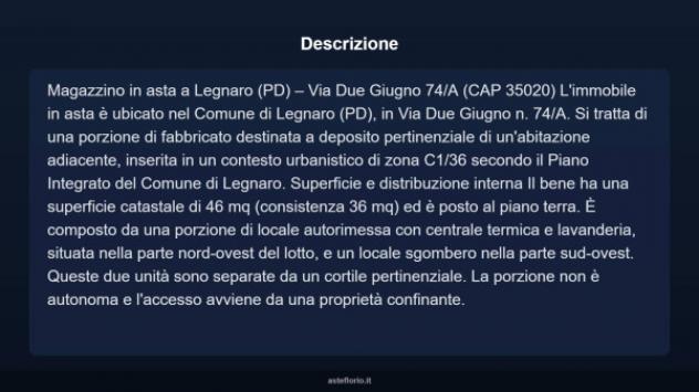 Immobile in asta di 36 m² in vendita a Legnaro - Foto 3