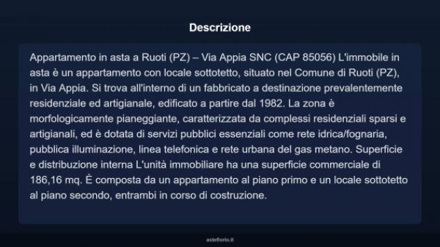 Immobile in asta di 186 m² in vendita a Ruoti - Foto 17