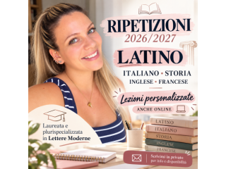 Ripetizioni materie umanistiche