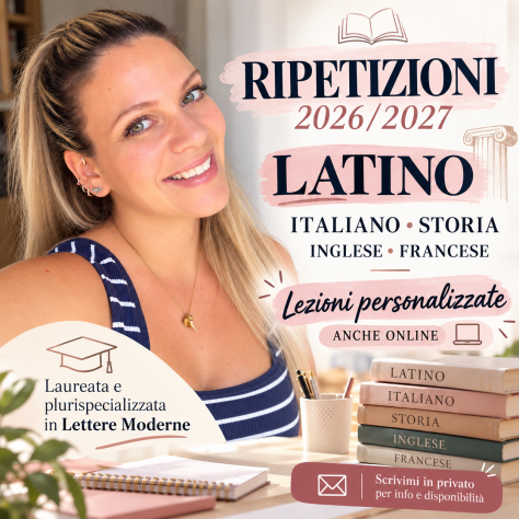 Ripetizioni materie umanistiche