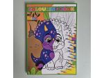Libro da Colorare, Colouring Book - Dinosauro A4 - 2026 - TRACCIATA!!