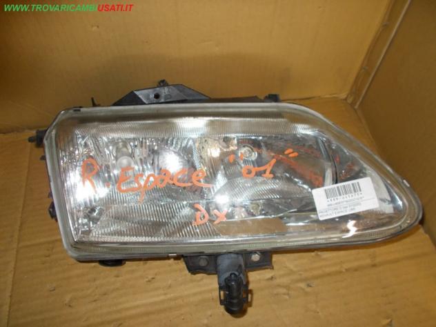 PROIETTORE D.(dal 07/2000) RENAULT ESPACE (J66)  Parti elettriche  Fanaleria  Proiettori  Proiettore ant.