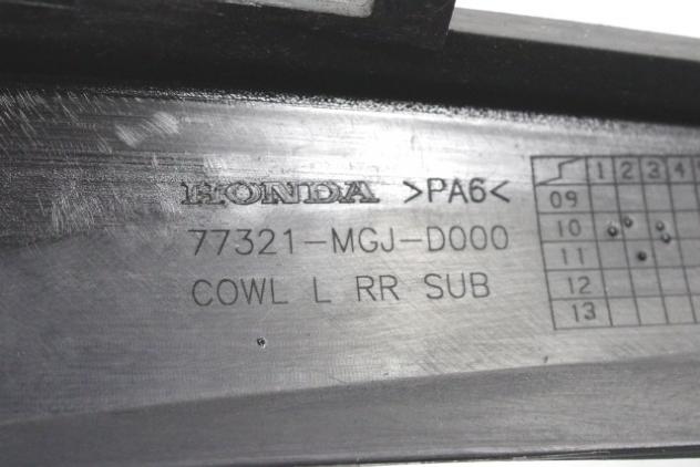 HONDA CBF 1000 F 77321MGJD00 FIANCHETTO POSTERIORE INFERIORE SINISTRA 10 - 13 LEFT REAR SUB COWL 77321MGJD000 - Foto 4