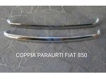 COPPIA PARAURTI ANTERIORE E POSTERIORE FIAT 850 BERLINA SPECIAL BUMPER FIAT 850