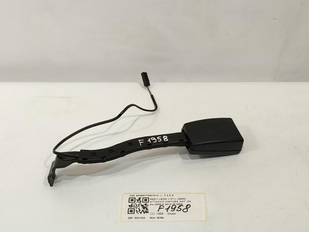 AGGANCIO CINTURA DI SICUREZZA ANT DX SEAT Leon 2° Serie 5P0857756FQVZ BMN (0509)