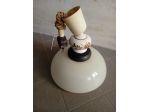 Lampadario in Vetro e Ceramica con attacco per lampadine E 27 diametro campana 3