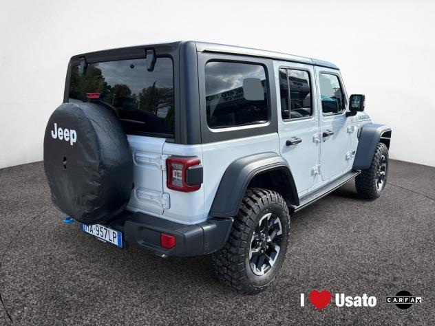 Jeep Wrangler Wrangler Unlimited 2.0 PHEV ATX 4xe Rubicon - Foto 3