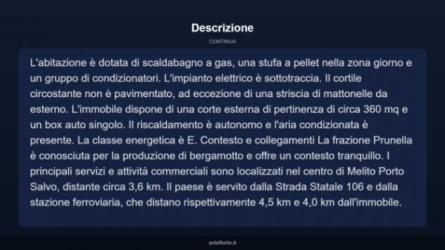 Immobile in asta di 356 m², box auto in vendita a Melito di Porto Salvo - Foto 13