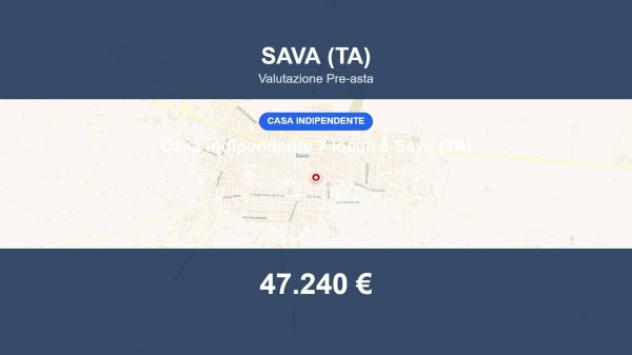 Immobile in asta di 153 m² in vendita a Sava