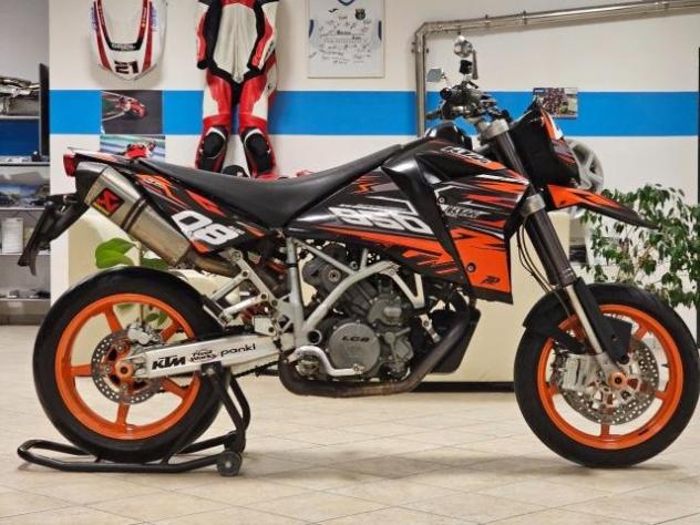 KTM SUPERMOTO 950 CON SCARICHI AKRAPOVIC - Foto 8