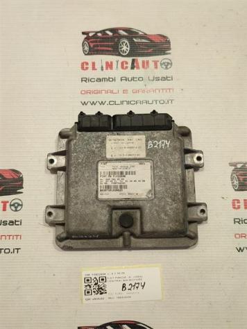 CENTRALINA MOTORE FIAT Panda 2° Serie 51822896 188A4000 bifuel/metano 1242 (0310)