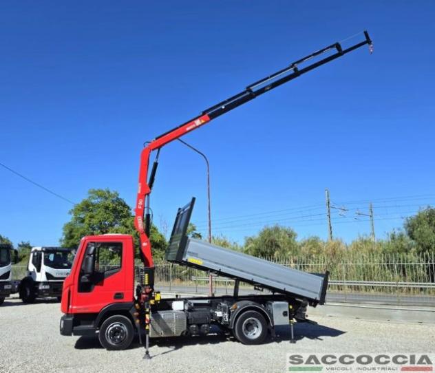 IVECO EUROCARGO 75 80E19 E6 GRU + RIBALTABILE rif. 24156910 - Foto 3