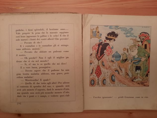 Raro libro illustrato di fiabe del 1920 completo di tutte le pagine - Foto 4