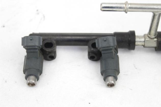 GRUPPO INIEZIONE RAIL INIETTORI KAWASAKI NINJA 600 ZX-6R 2009 - 2016 490330013 490560014 INJECTION SYSTEM - Foto 2