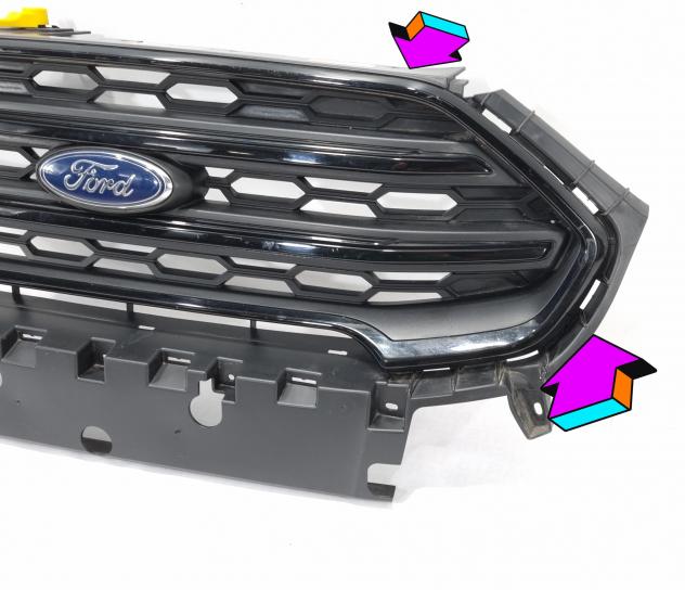 MASCHERINA ANTERIORE FORD EcoSport Serie GN15-17B968-EW (12) - Foto 2