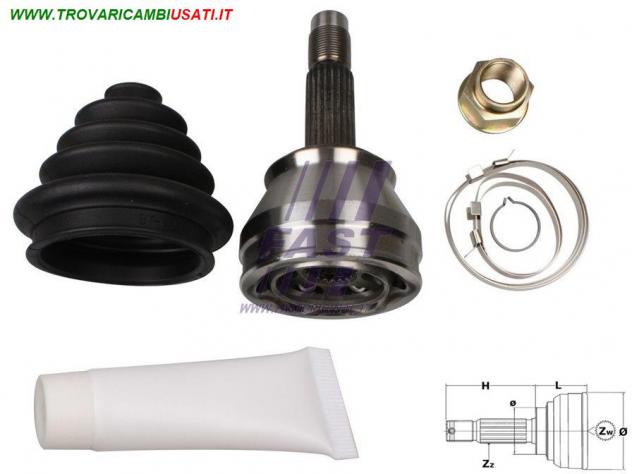 GIUNTO OMOCINETICO FIAT PALIO/SIENA 97 ESTERNO 1.2/1.4 FT25054K