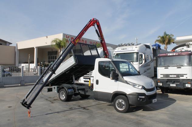 Iveco daily 35-140 cassone ribaltabile trilaterale e grnuovi. - Foto 9