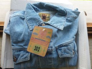 vendo giubbotto in jeans endurance clothes Romano originale nuovo di negozio
