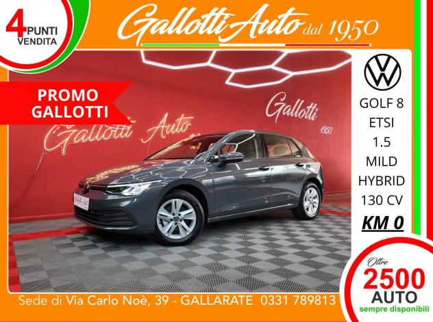 Volkswagen Golf 1.5 eTSI 130 CV EVO ACT DSG Life-PROMO GALLOTTI