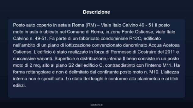 Immobile in asta di 2 m² in vendita a Roma - Foto 4