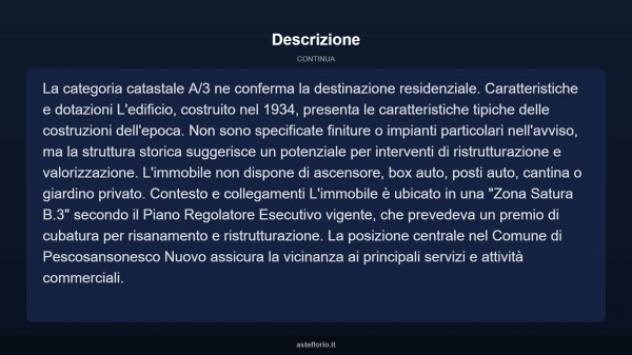 Immobile in asta di 144 m² in vendita a Pescosansonesco - Foto 14