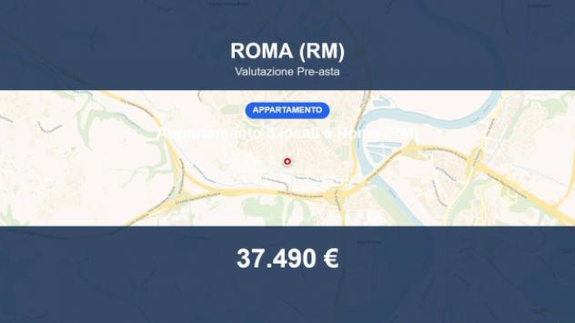 Immobile in asta di 57 m² in vendita a Roma