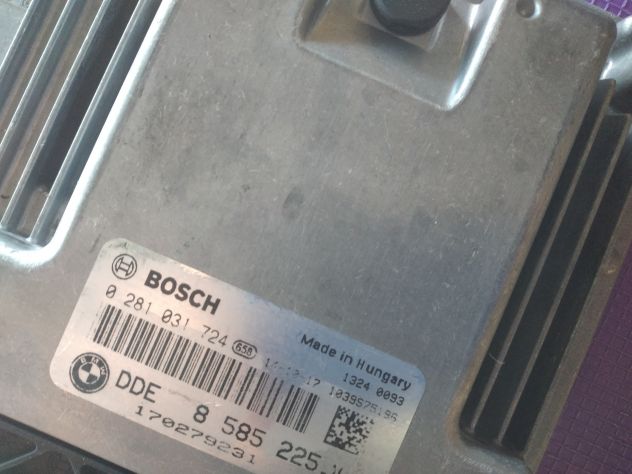 0281031724 Centralina motore Bosch EDC17C50 BMW Serie 2 coupè 2.0 Diesel ECU Bo - Foto 6