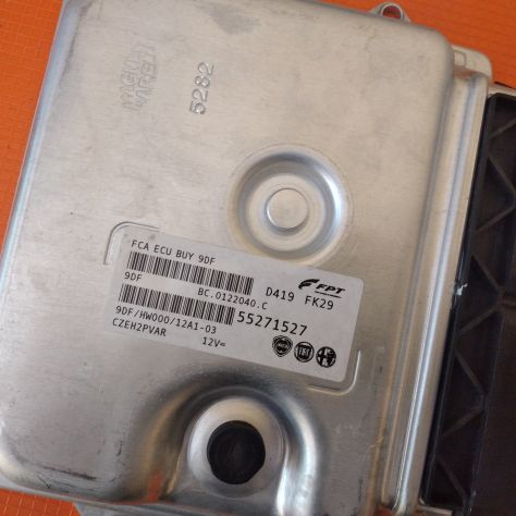 CENTRALINA MOTORE FIAT 500X (334) 2014 IN POI 1.3MJT 55271527 MJD 9DF DUCATO - Foto 6
