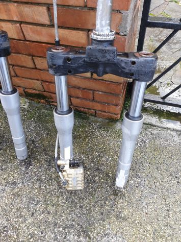 FORCELLA STELI COMPLETA PIAGGIO BEVERLY 300 2018-2019-2020 2021 - Foto 4