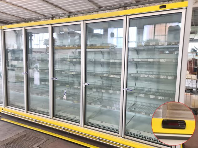 murale freezer per prodotti confezionati market usato - Foto 8