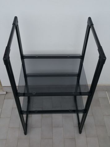 Mobiletto acciaio multi uso HI FI TV
