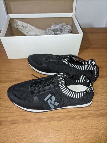 Scarpe sneakers estive uomo nere traspiranti Rifle tg44