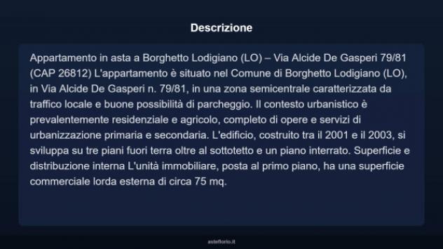Immobile in asta di 75 m² in vendita a Borghetto Lodigiano - Foto 5