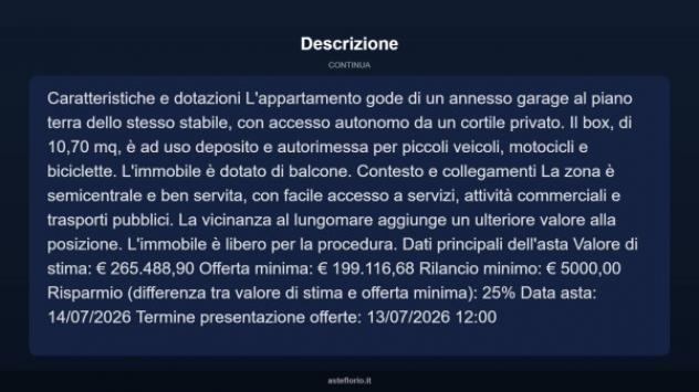 Immobile in asta di 108 m², box auto in vendita a Pescara - Foto 5