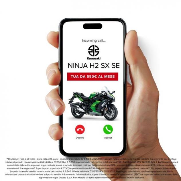 KAWASAKI Ninjia H2 SX SE rif. 20240657 - Foto 3