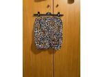 MINI GONNA NUOVA MAI USATA COLORATA LEOPARDATA MARCA”S.L.”MADE IN ITALY,TAGLIA U
