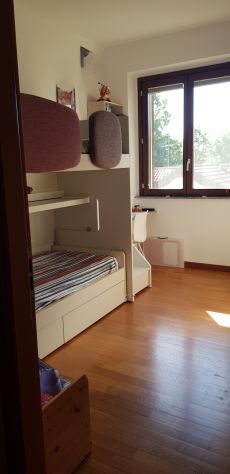 Letto a soppalco “slide” CLEVER melaminico lino