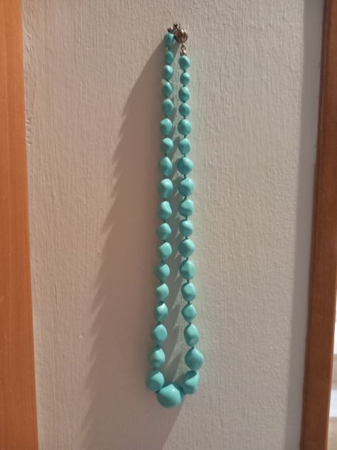 Collana argento e sassi di turchese - Foto 5